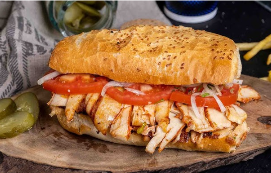 Grilled Chicken Doner Sandwich