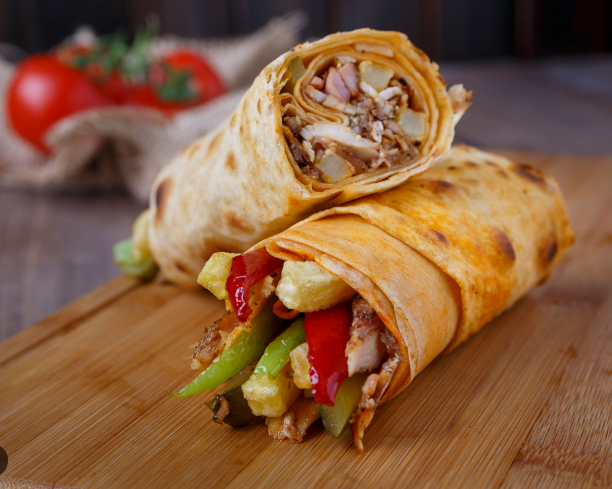 Grilled Chicken Doner Wrap