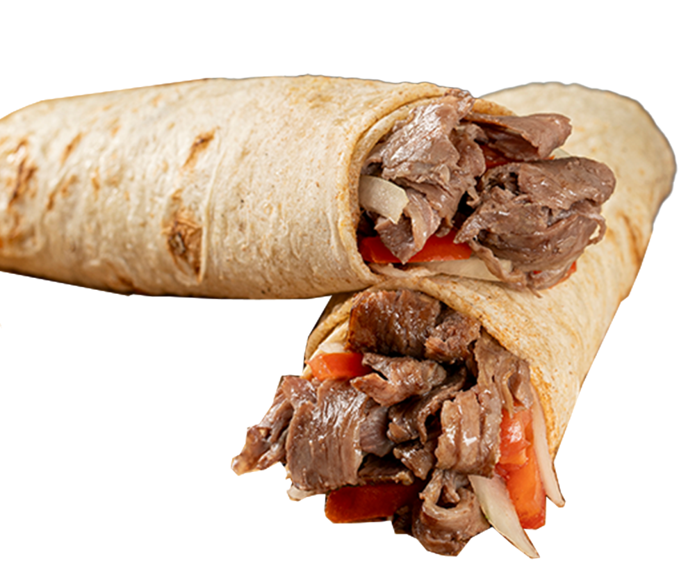 Grilled Beef Doner Wrap