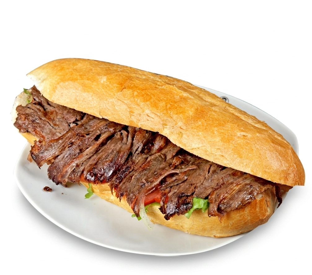 Grilled Beef Doner Sandwich