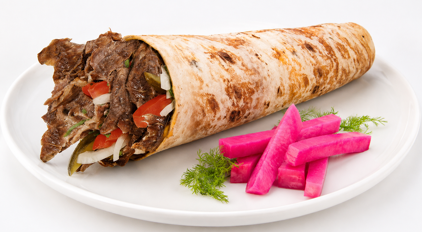 Beef & Lamb Shawarma Wrap