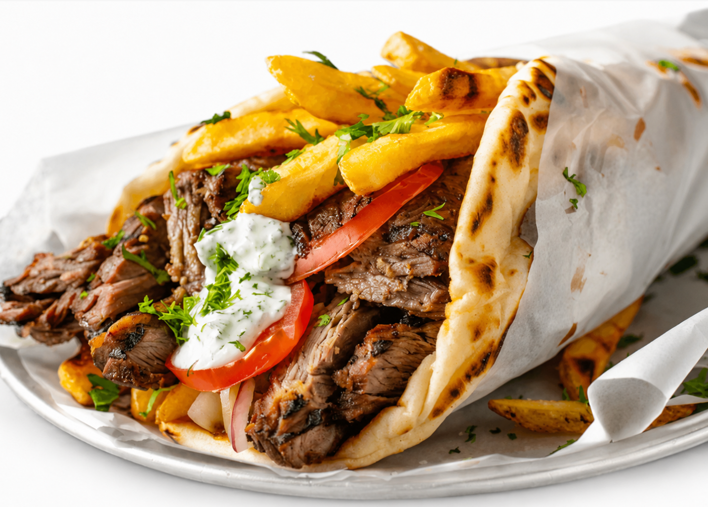 Beef & Lamb Gyro Pita