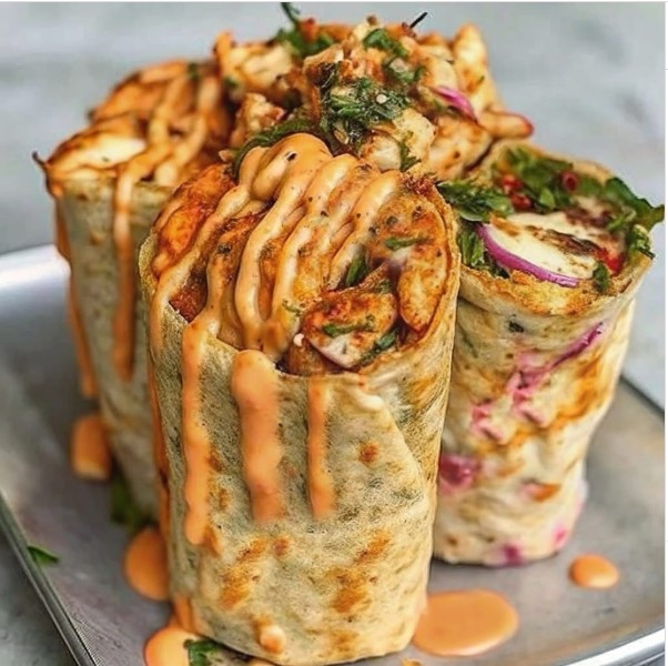 Grilled Chicken Doner Wrap