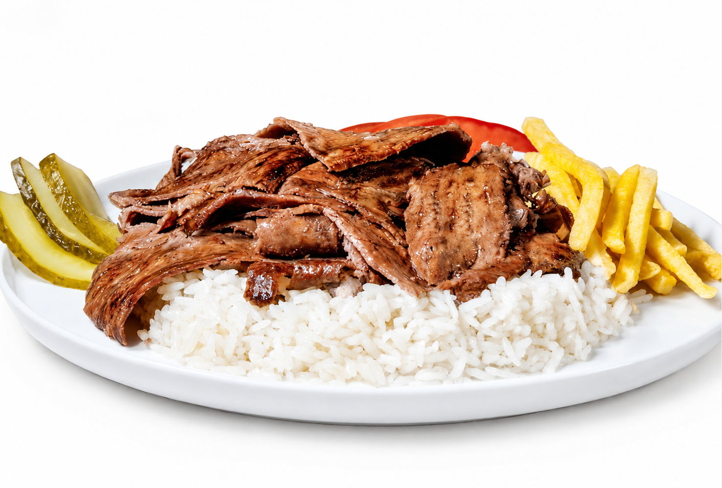 Beef & Lamb Doner Plate