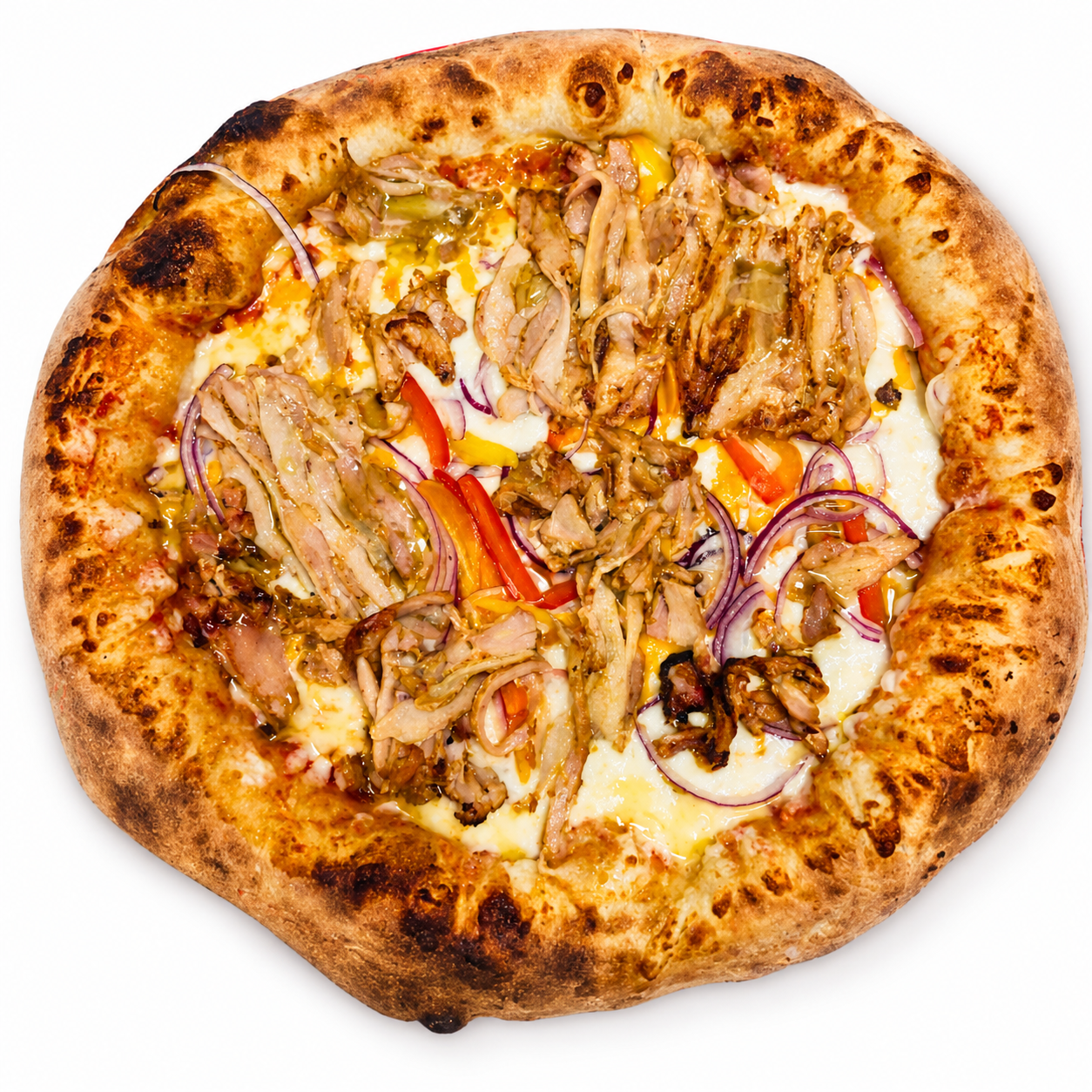 Grilled Chicken Pizza